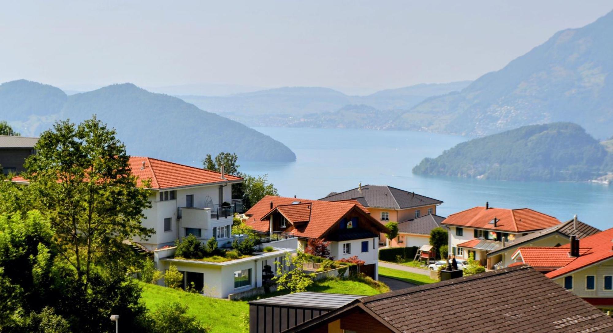 Elfe-Apartments Ferienmietwohnungen Emmetten Εξωτερικό φωτογραφία